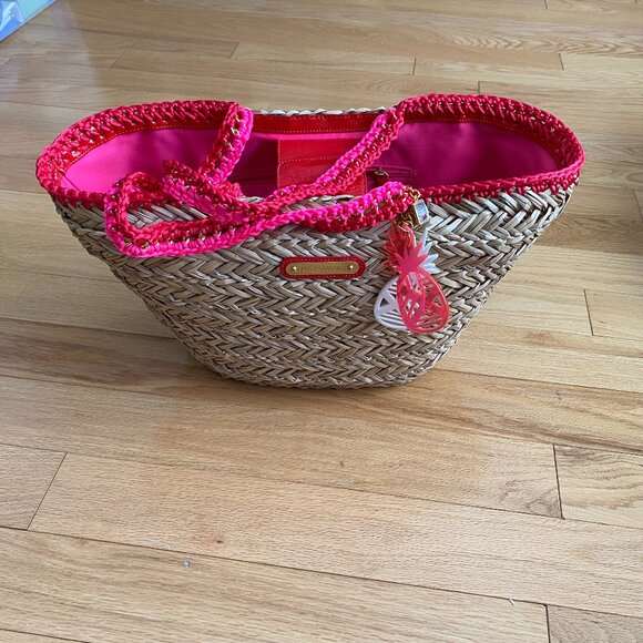 NEW Juicy Couture Straw Bag - Picture 1 of 5
